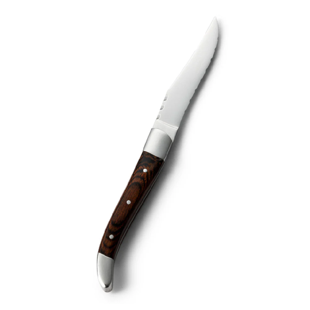 Bon Chef S942 8-7/8 Inch Overall 4 Inch Blade Wood Red Knife Bon Chef S942 8-7/8 Inch Overall 4 Inch Blade Wood Red Knife