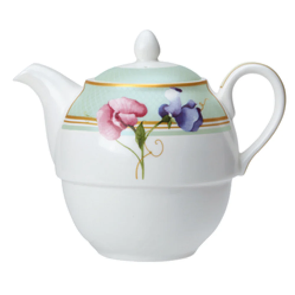 Steelite 82106AND0411B 16.0 Oz Tea For One Teapot Bone China Signature Trellis Steelite 82106AND0411B 16.0 Oz Tea For One Teapot Bone China Signature Trellis