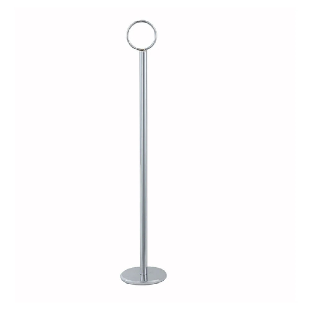 Winco TBH-18 1 to 4 Inch Table Number Holder Chrome-plated Steel with Mirror Finish