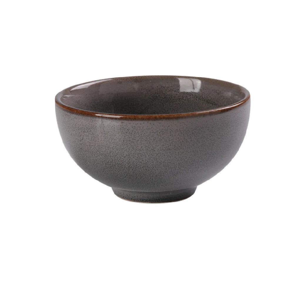Yanco PK-704 10oz Rice Bowl Round Color Glazed Porcelain with Durable Design