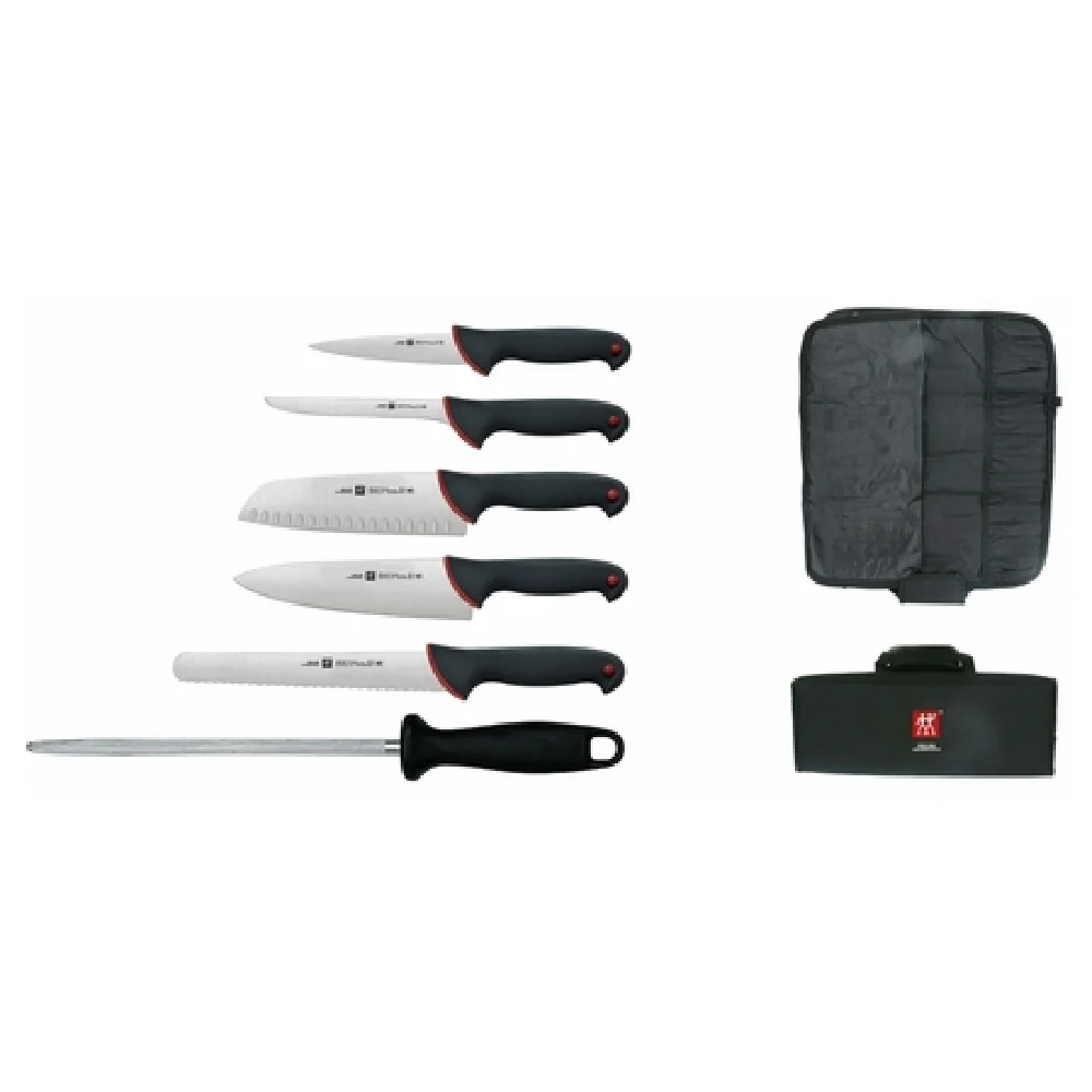 Zwilling 33122-000 7-Inch Knife Set with Utility Flex Boning Santoku Chef