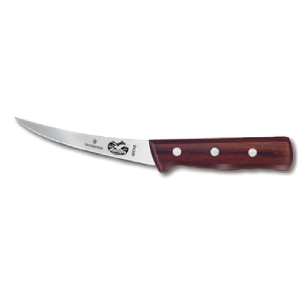 Victorinox 5.6616.12 5 Inch Blade Curved Flexible Boning Knife Wood Handle