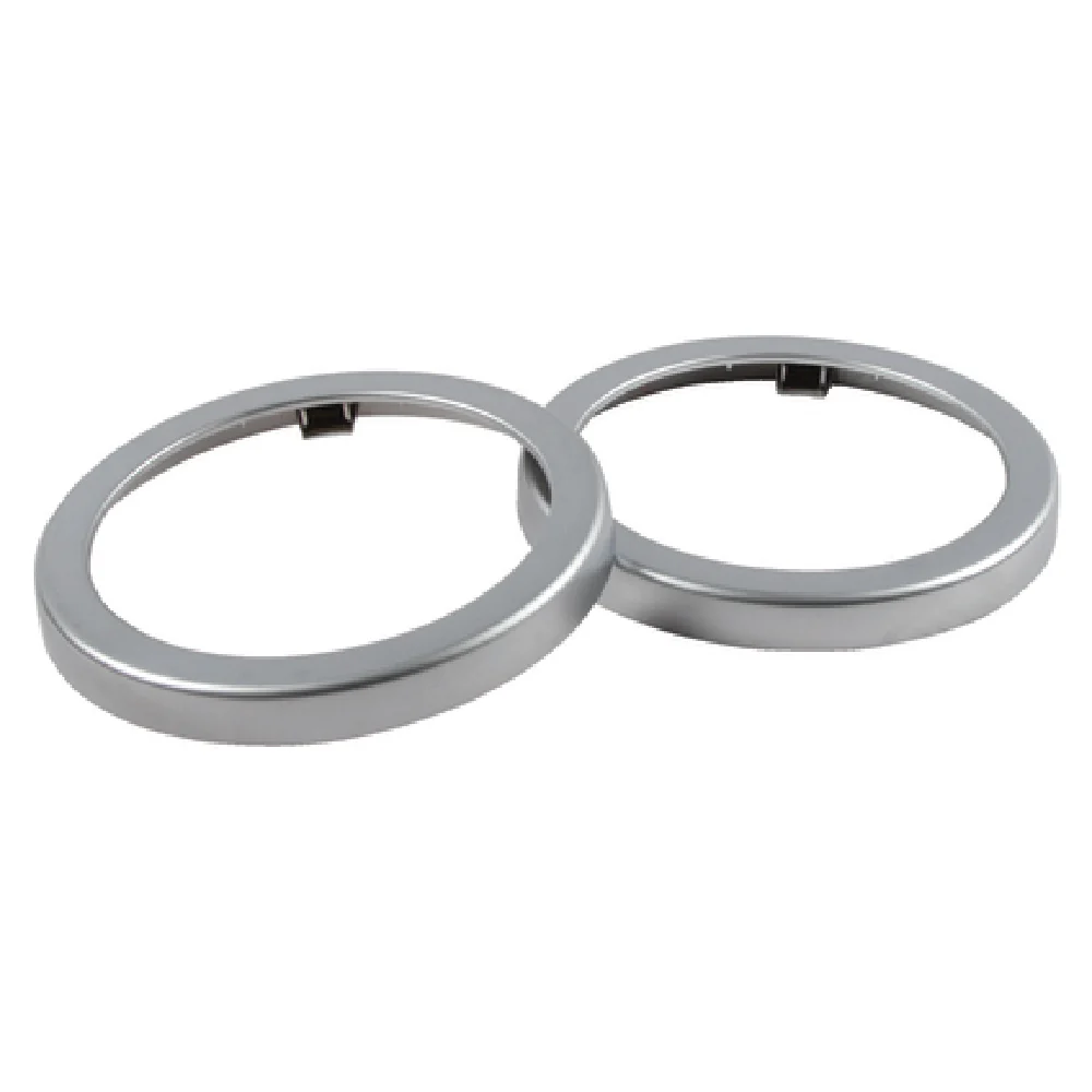 Carlisle C24XC Ring Bezel San Jamar Euro EZ-Fit Stainless Steel for C2410C 2 Packs