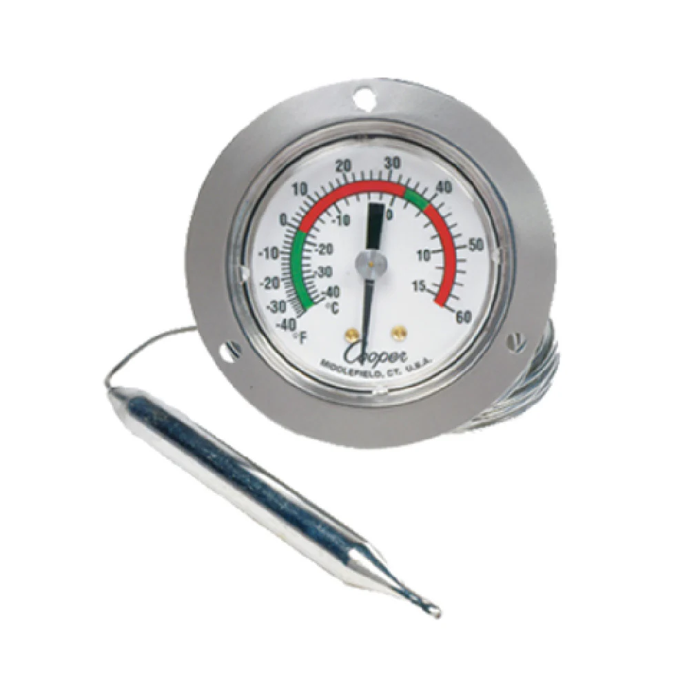 Cooper Atkins 6142-58-3 2 Inch Panel Type Thermometer to -40 to 60 Fahrenheit