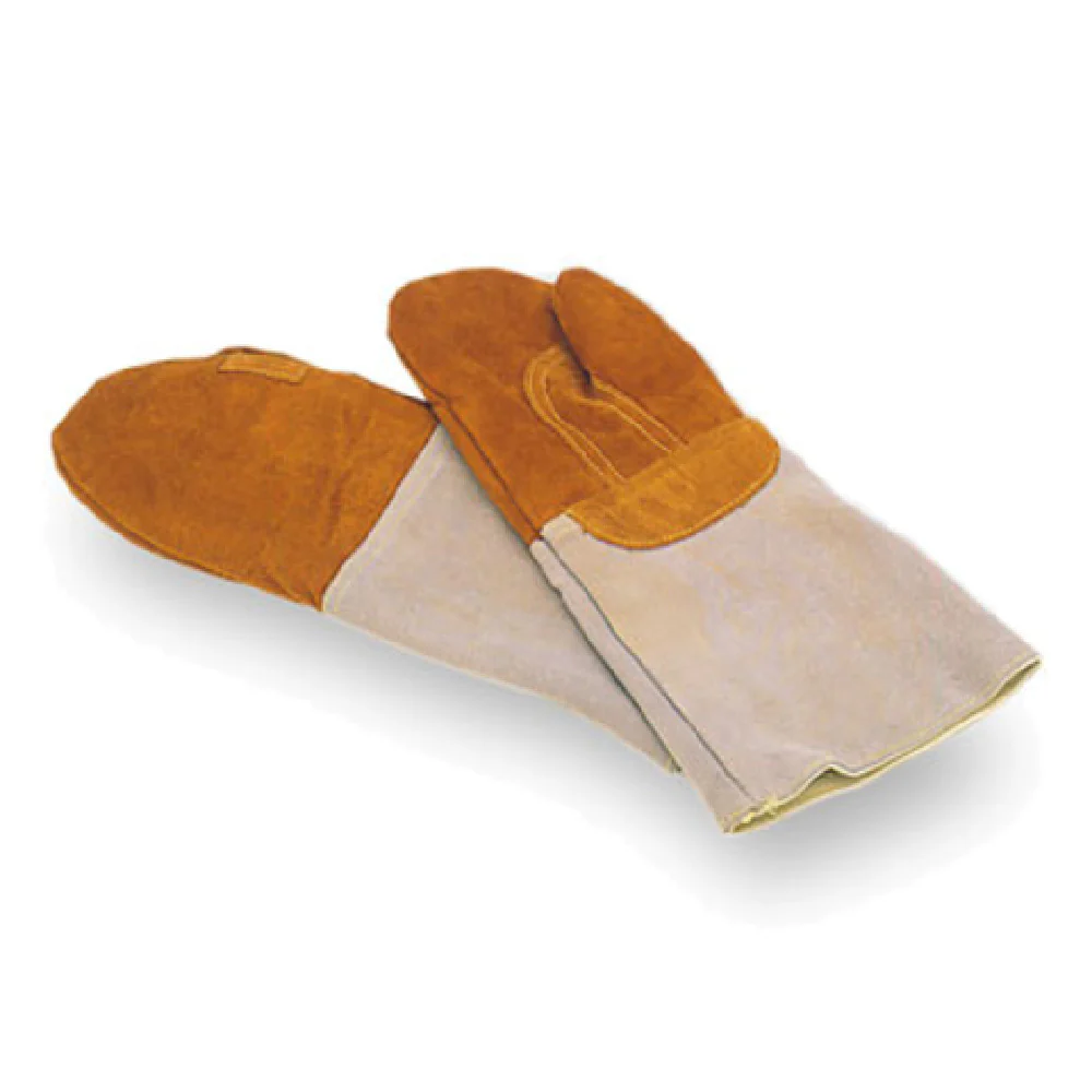 Matfer 773002 8-Inch Forearm Protection Heat Resistant Leather Oven Mitt Matfer 773002 8-Inch Forearm Protection Heat Resistant Leather Oven Mitt