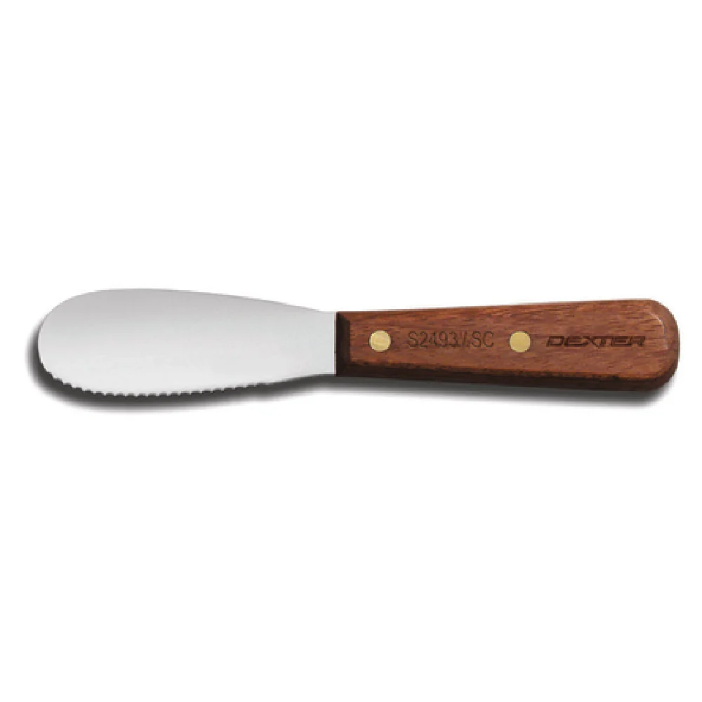 Dexter Russell S2493 1/2SC-PCP 3-1/2 Inch Sandwich Spreader Stainless Steel Rosewood Handle