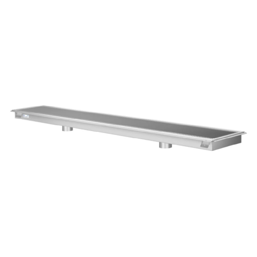 Koolmore KM-FTG-2472 72 Inch Floor Trough Drain 4 Inch Drain Connections Stainless Steel Koolmore KM-FTG-2472 72 Inch Floor Trough Drain 4 Inch Drain Connections Stainless Steel