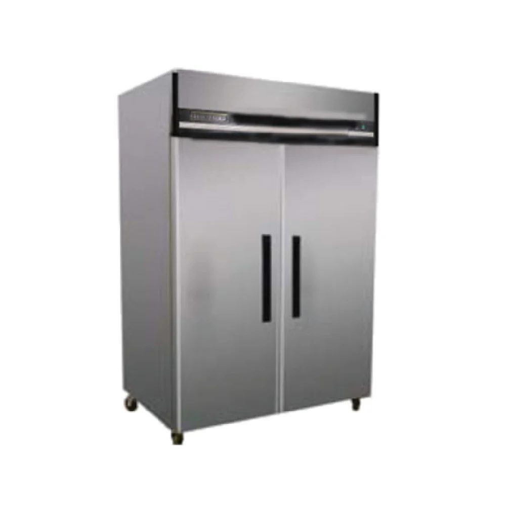 Maxximum MXCR-49FDHC 53 Inch 49 Cu. Ft Refrigerator Reach-In Stainless Steel and White Aluminum