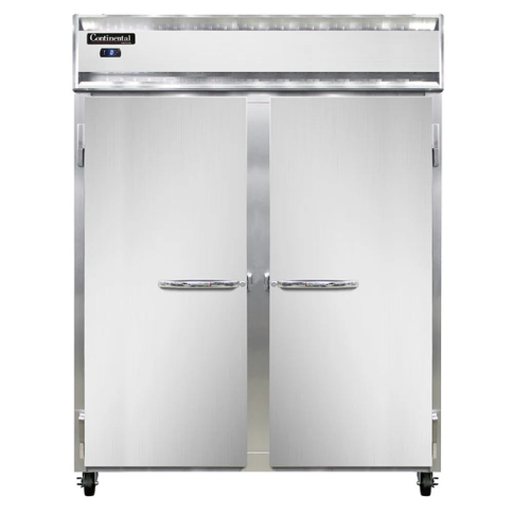 Continental Refrigerator 2FESNSA 57 Inch Extra-Wide Freezer Two Section Stainless Steel Continental Refrigerator 2FESNSA 57 Inch Extra-Wide Freezer Two Section Stainless Steel