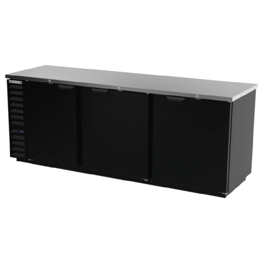 Beverage Air BB94HC-1-F-B 95 Inch Refrigerated Back Bar Cabinet 37.82 cu ft Beverage Air BB94HC-1-F-B 95 Inch Refrigerated Back Bar Cabinet 37.82 cu ft