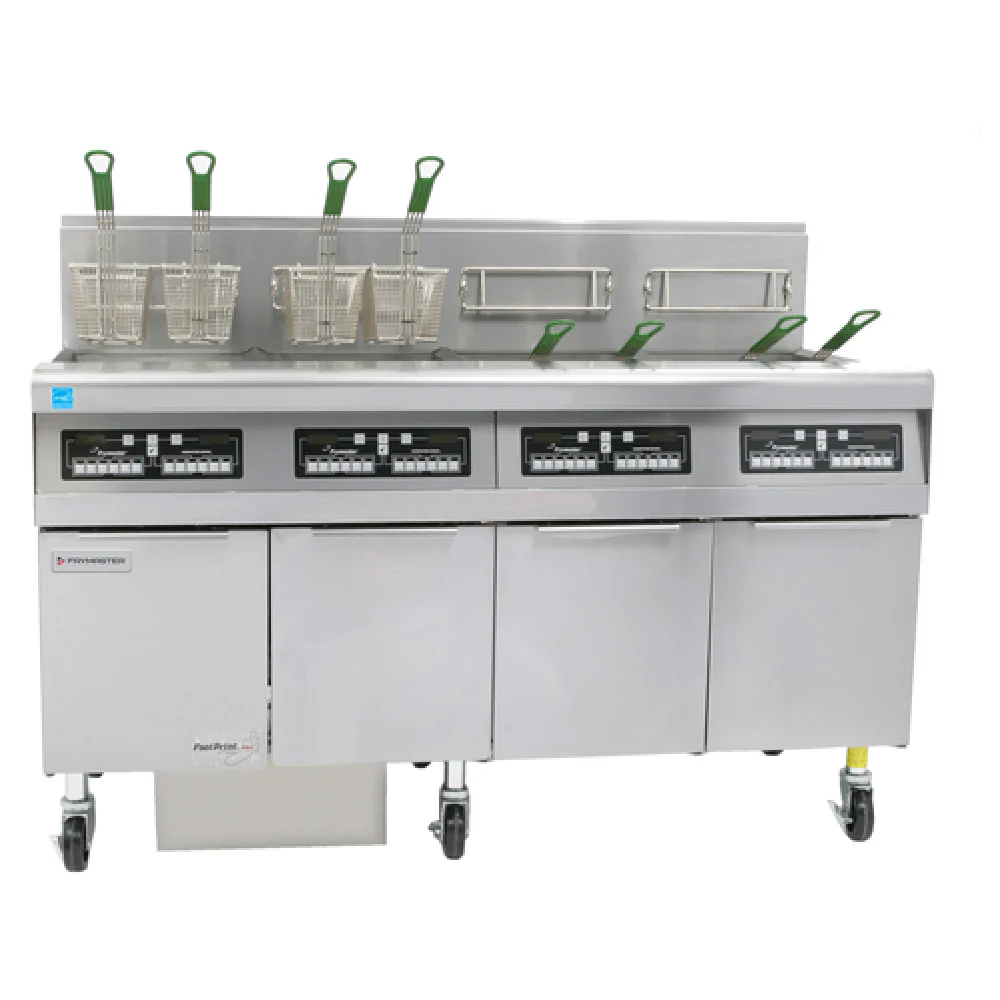 Frymaster FPPH455_NAT_220/60/1 62 Inch Deep Fryer Gas Hi-efficiency with 320000 BTU Frymaster FPPH455_NAT_220/60/1 62 Inch Deep Fryer Gas Hi-efficiency with 320000 BTU