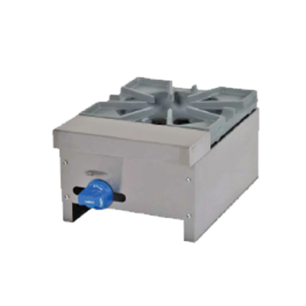 Comstock-Castle FHP1 12 Inch with Stainless Steel Hotplate Gas 1 Burner 24000 BTU Comstock-Castle FHP1 12 Inch with Stainless Steel Hotplate Gas 1 Burner 24000 BTU