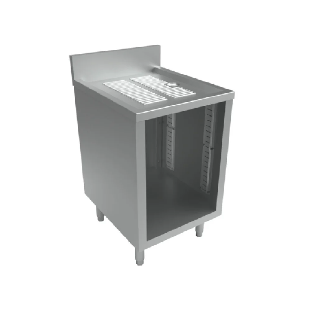 BK Resources UBC-1821 18 Inch Under Bar Cabinet with Drainboard Top Stainless Steel BK Resources UBC-1821 18 Inch Under Bar Cabinet with Drainboard Top Stainless Steel