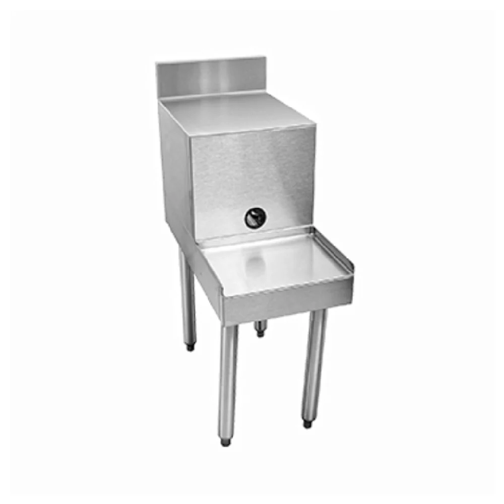 Glastender C-FBSA-18 18 Inch Freestanding Underbar Blender Station with Filler Board