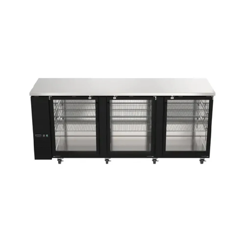Hubert 134925 Kratos Back Bar Cooler 32.4 Cu. Ft. 90-1/4
