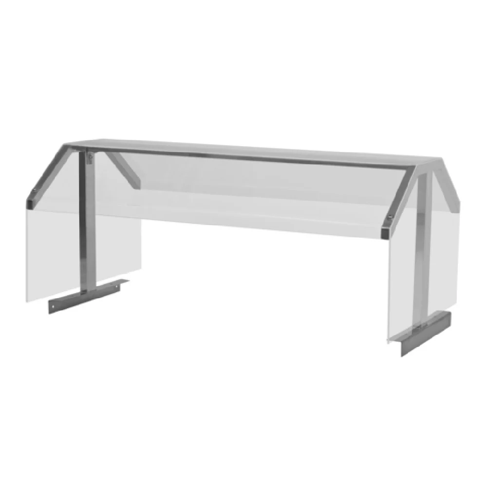Turbo Air SNZ-60C 59 Inch Sneeze Guard for JBT-60 Stationary Stainless Steel