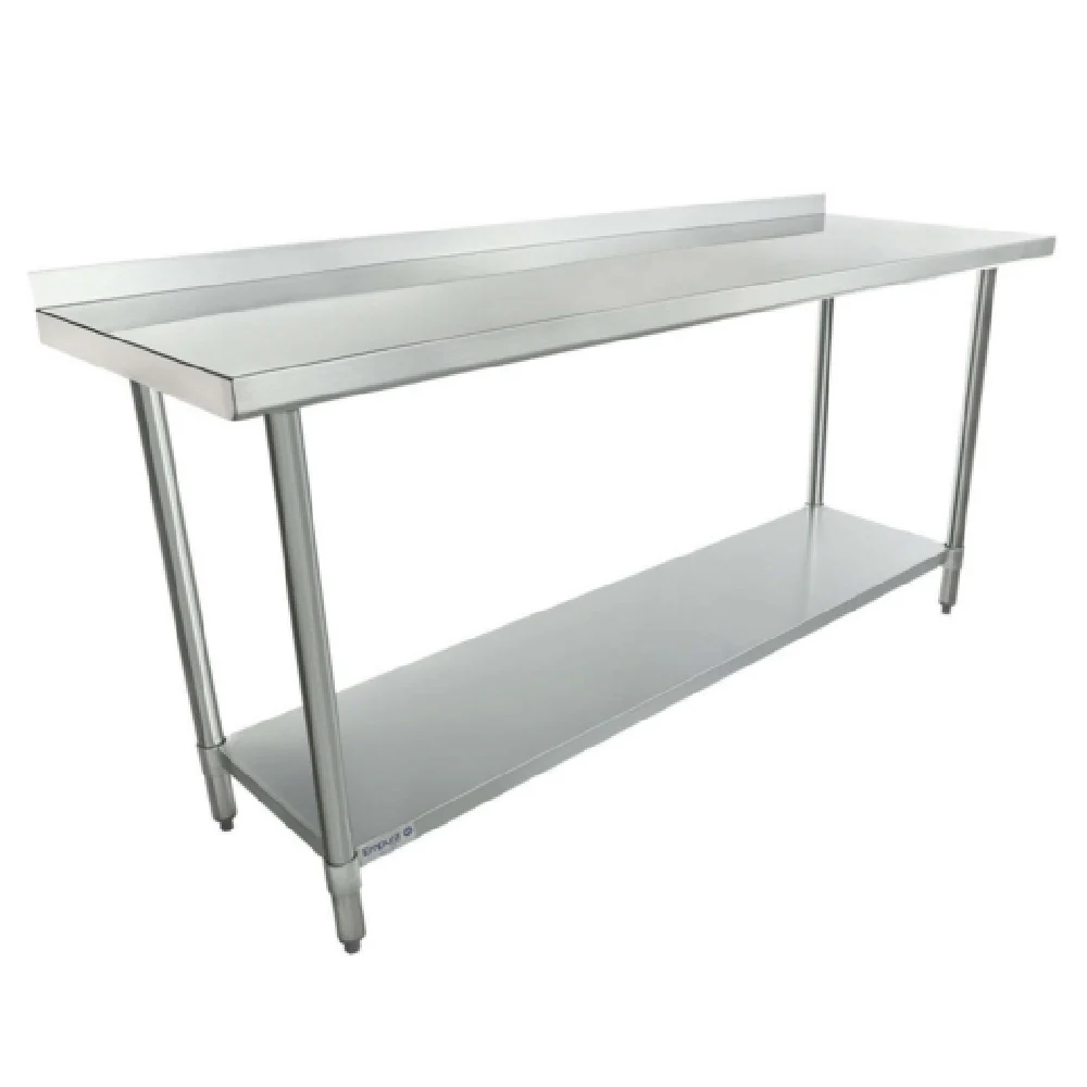 Empura EWT2B2472 72 Inch Economy Duty Work Table with Stainless Steel Top Empura EWT2B2472 72 Inch Economy Duty Work Table with Stainless Steel Top