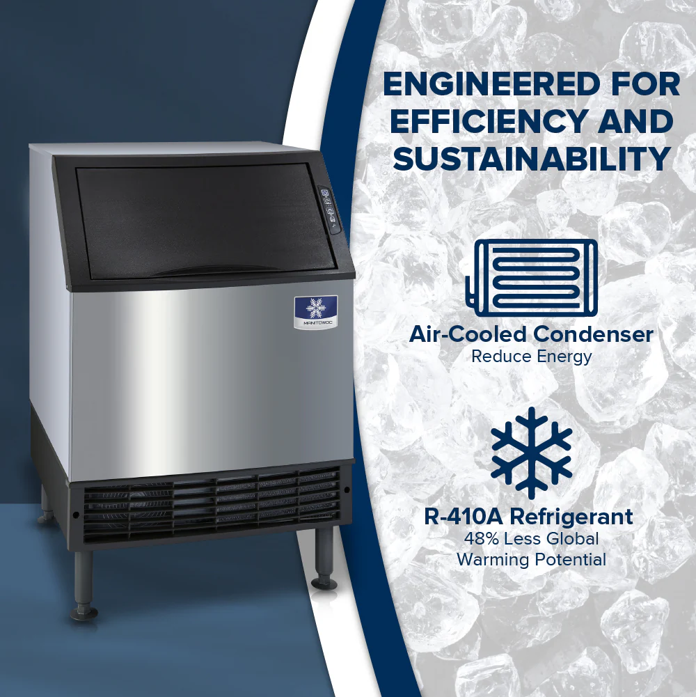 Manitowoc UYF0140A NEO Air-cooled Ice Maker Cube-style Undercounter 137 Lb/Day Manitowoc UYF0140A NEO Air-cooled Ice Maker Cube-style Undercounter 137 Lb/Day