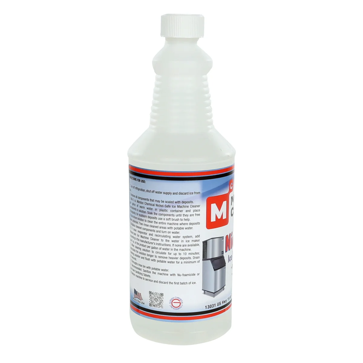 Marston Chemical 330195 Nickel Safe Ice Machine Cleaner 32 Oz For Use In Food Areas Marston Chemical 330195 Nickel Safe Ice Machine Cleaner 32 Oz For Use In Food Areas