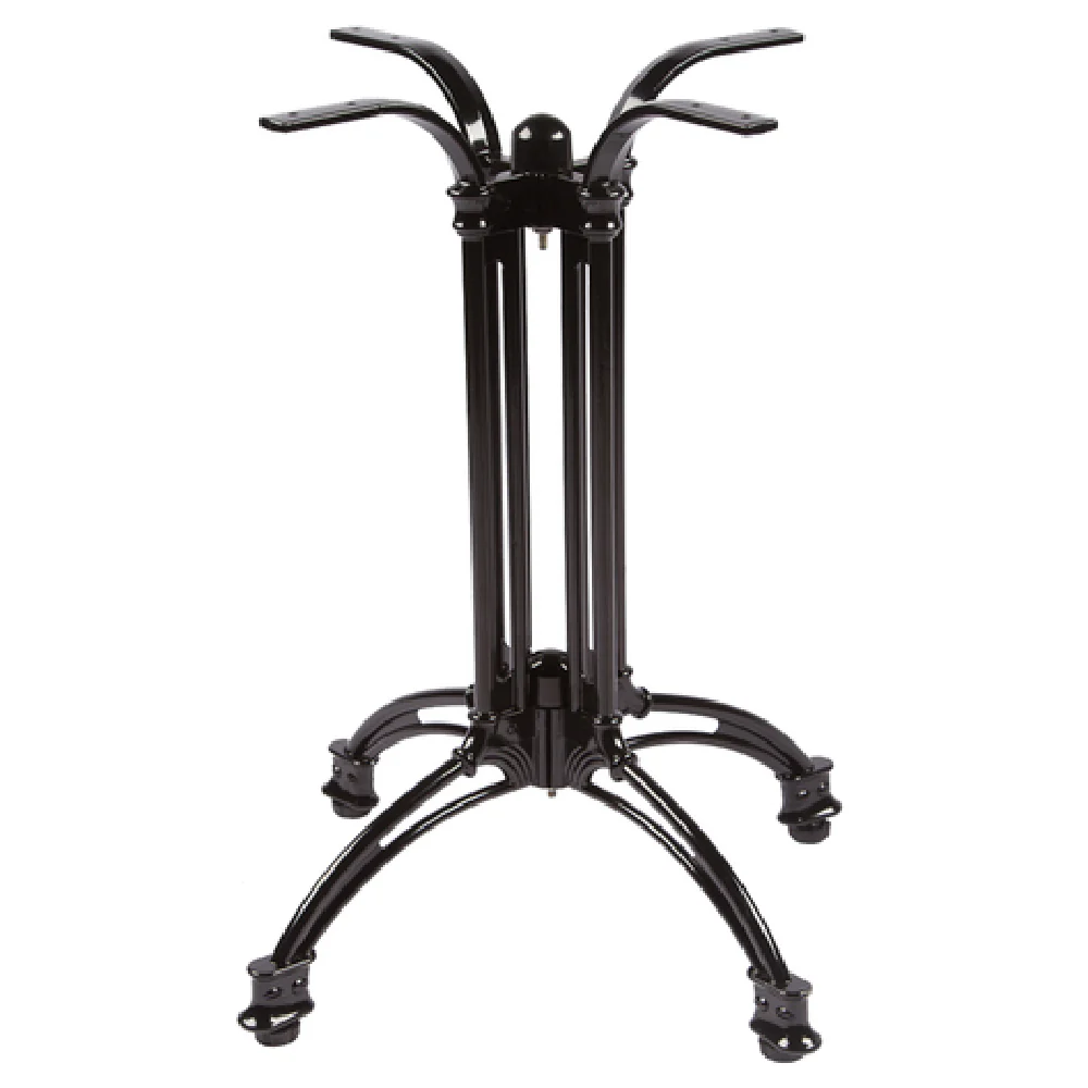 JMC Furniture TT-106 CA 24 Inch Cross Base Table Base Cast Aluminum Outdoor Use