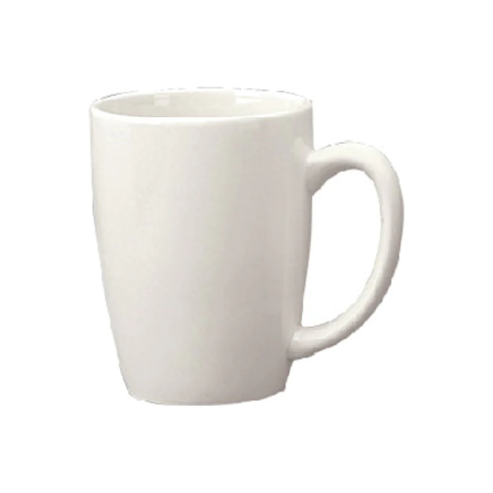 International Tableware 8286-02 14 Oz Ceramic Cup Round with Handle White