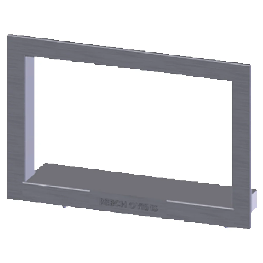 Beech Ovens REC1250-2OFDE Flat Faced Doorway Extension with Stainless Steel Mantle