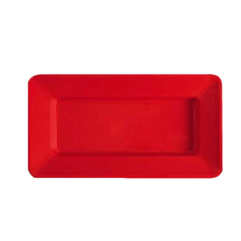 GET Enterprises ML-10-RSP 15 Inch Red Sensation Plate Melamine Break Resistant