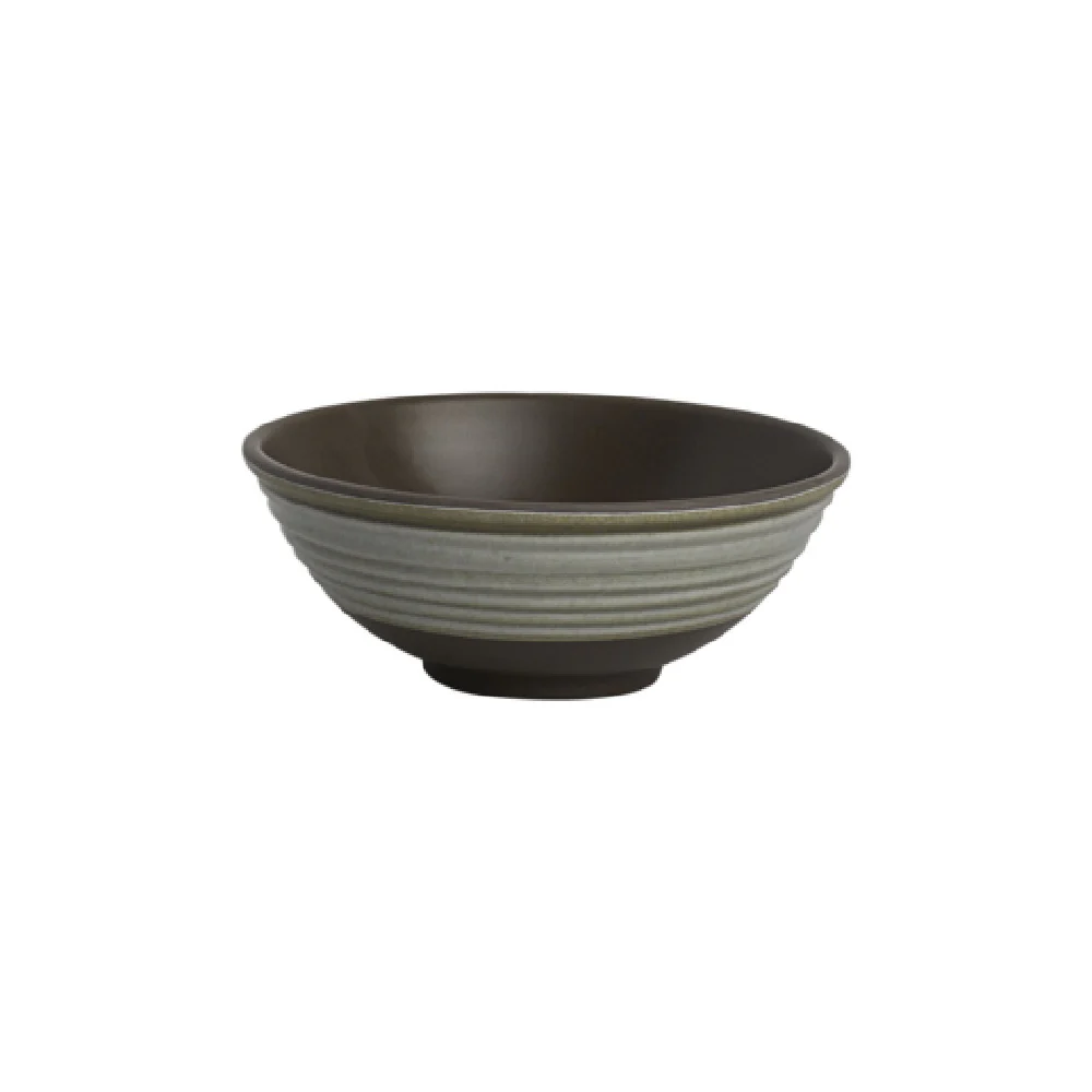 Steelite 7178TM704 30.25 Oz Bowl Grigio Melamine Round - 1 Dozen Packs