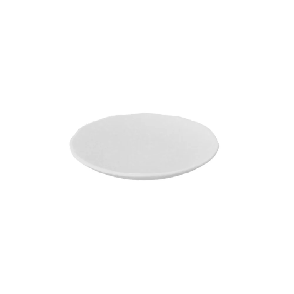 BauscherHepp T4710 11.8 Inch Mineral Collection Plate Melamine White Crackle