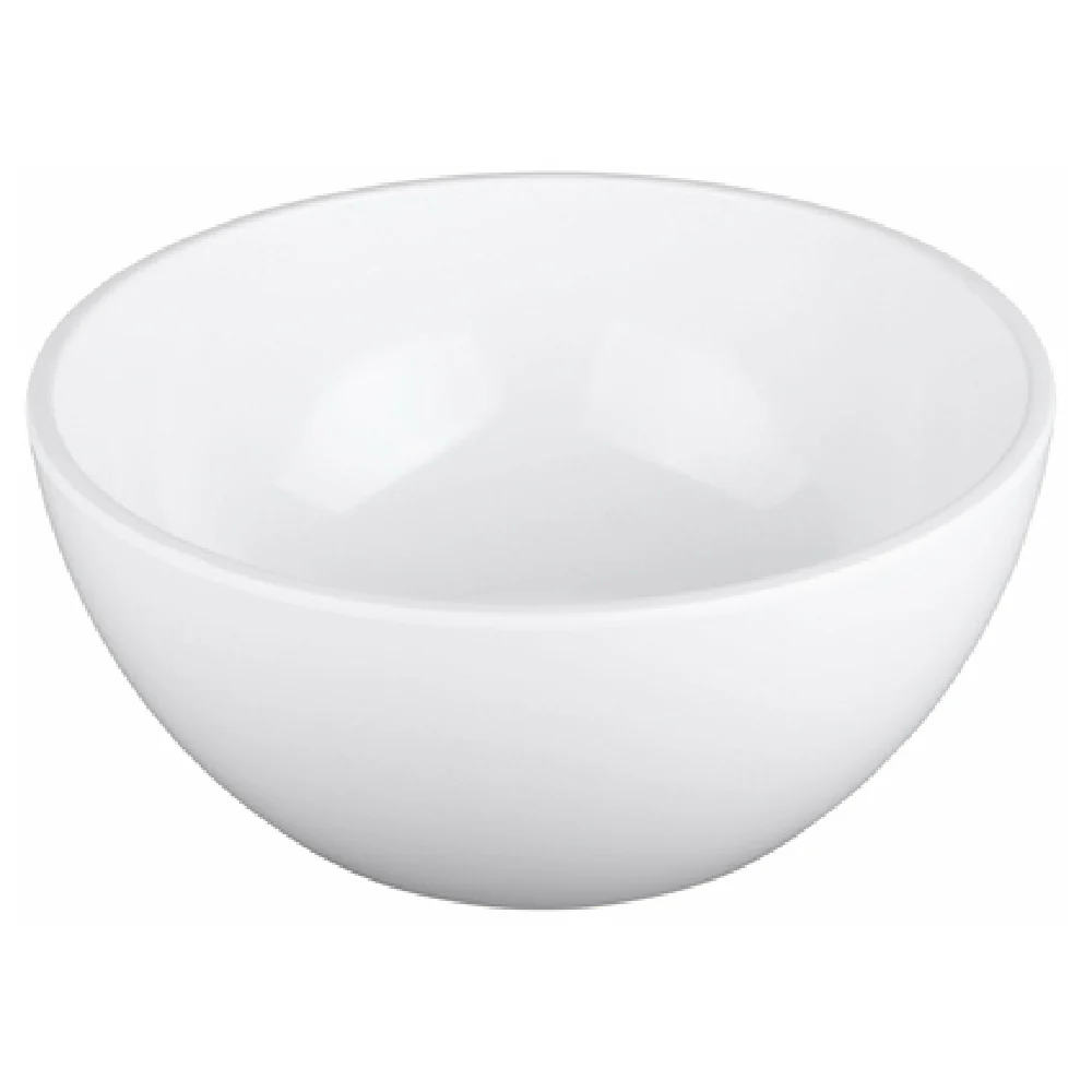 GET Enterprises M818R-W 1-3/4 Qt Bowl Melamine Round White Break Chip Stain Scratch Resistant GET Enterprises M818R-W 1-3/4 Qt Bowl Melamine Round White Break Chip Stain Scratch Resistant