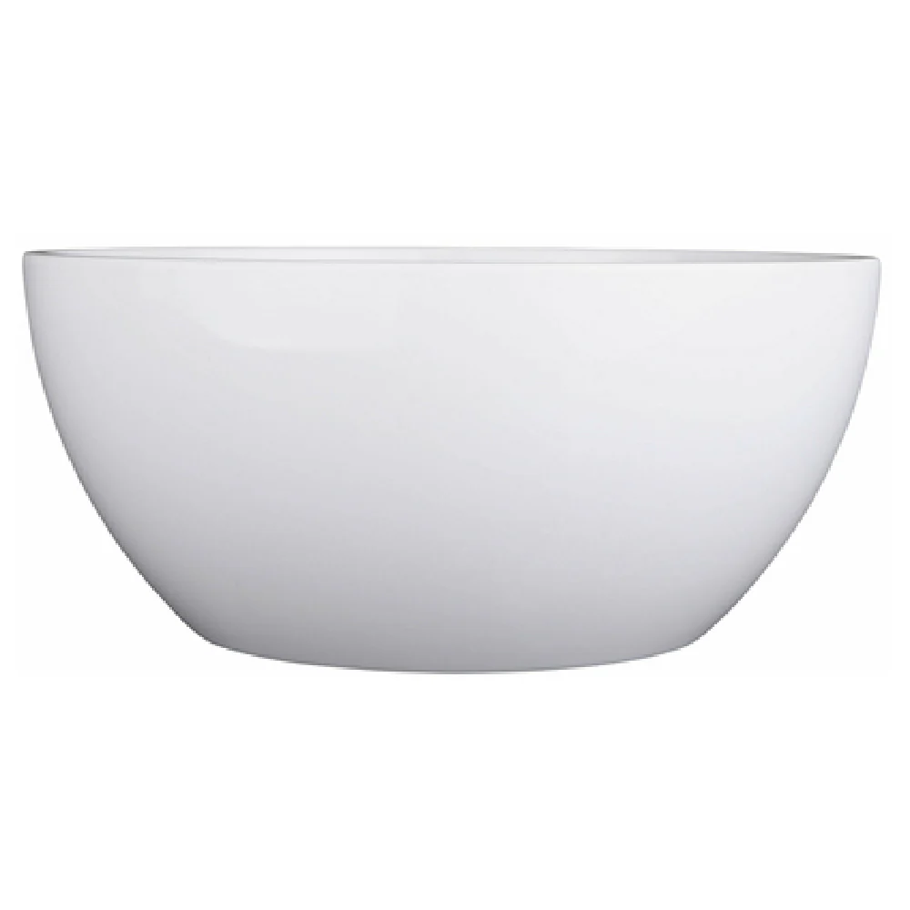 GET Enterprises M818R-W 1-3/4 Qt Bowl Melamine Round White Break Chip Stain Scratch Resistant GET Enterprises M818R-W 1-3/4 Qt Bowl Melamine Round White Break Chip Stain Scratch Resistant