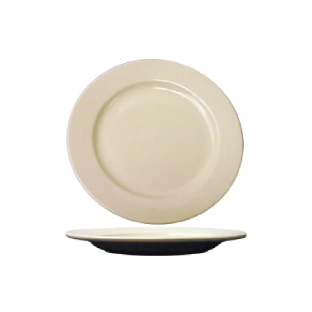 International Tableware RO-20 11 Inch Round Plate Ceramic Lead Free White