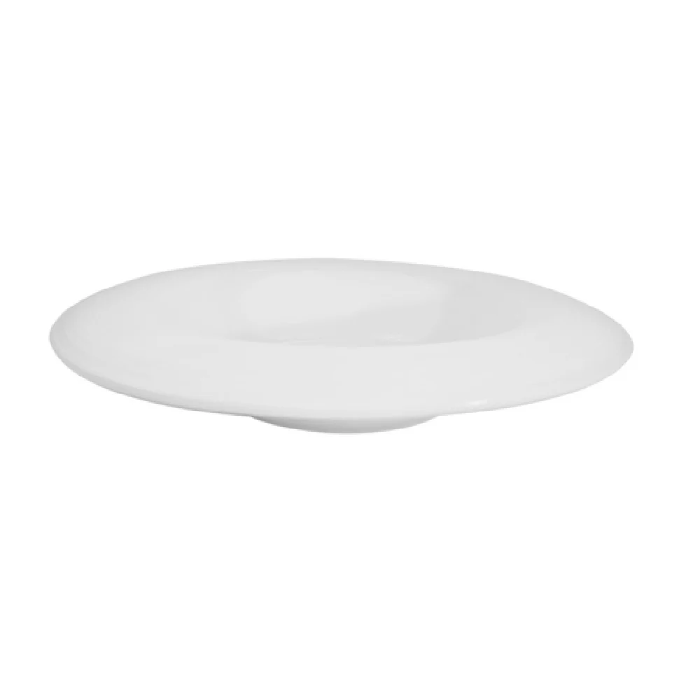 CAC China TST-F3 12 Oz Pasta Bowl 9-1/2 Inch Round Porcelain Embossed