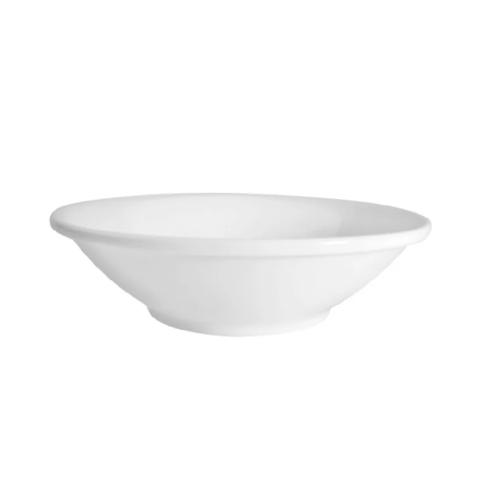 CAC China MAJ-11 5 Oz Round Fruit Dish Bone China Dishwasher Microwave Safe