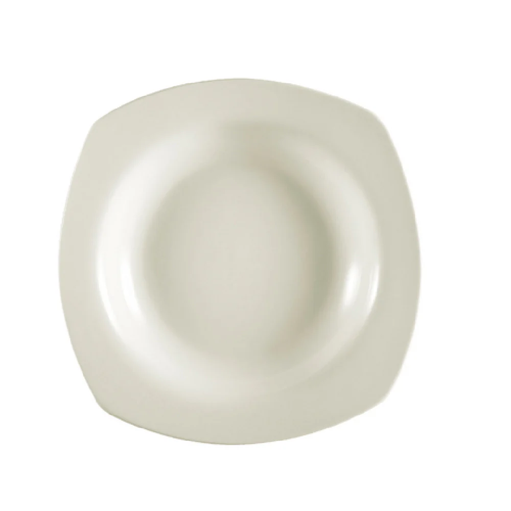 CAC China REC-88 22 Oz Square Pasta Bowl Ceramic White Sold By Case