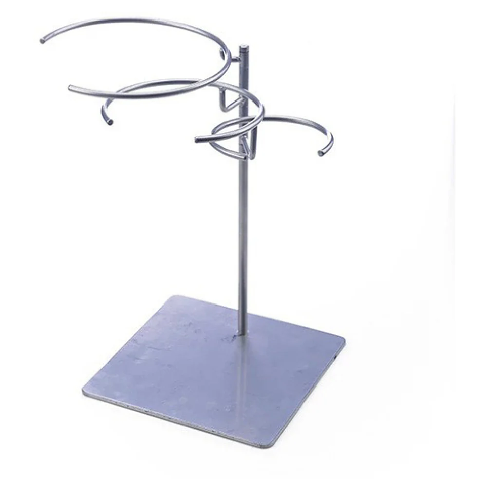 Alfa POUCH STAND POUCH STAND 8 Inch with Multi-Ring Stainless Steel