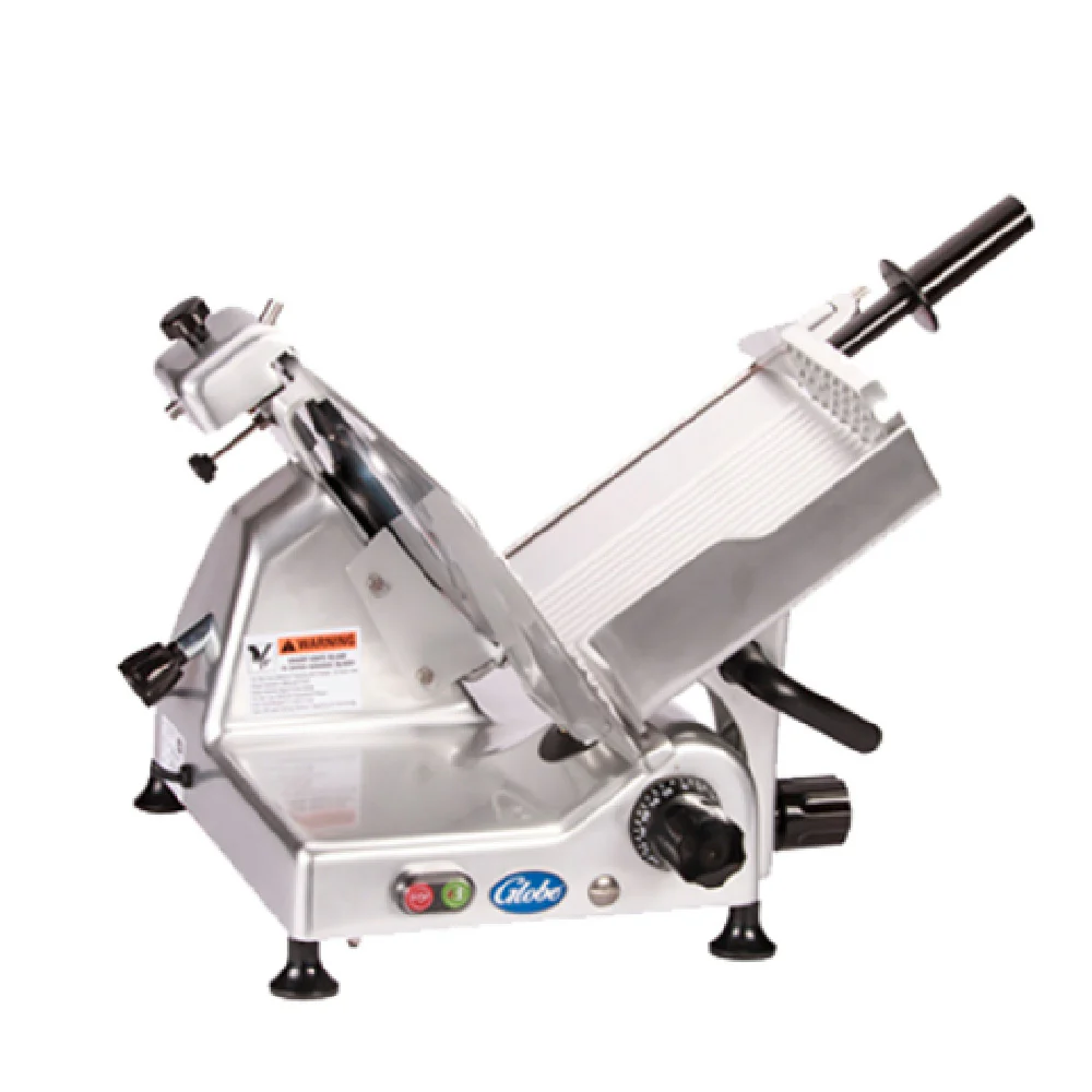 Globe G12 24 Inch Electric Food Slicer Manual 12 Inch Diameter Knife with Top Mounted Sharpener Globe G12 24 Inch Electric Food Slicer Manual 12 Inch Diameter Knife with Top Mounted Sharpener