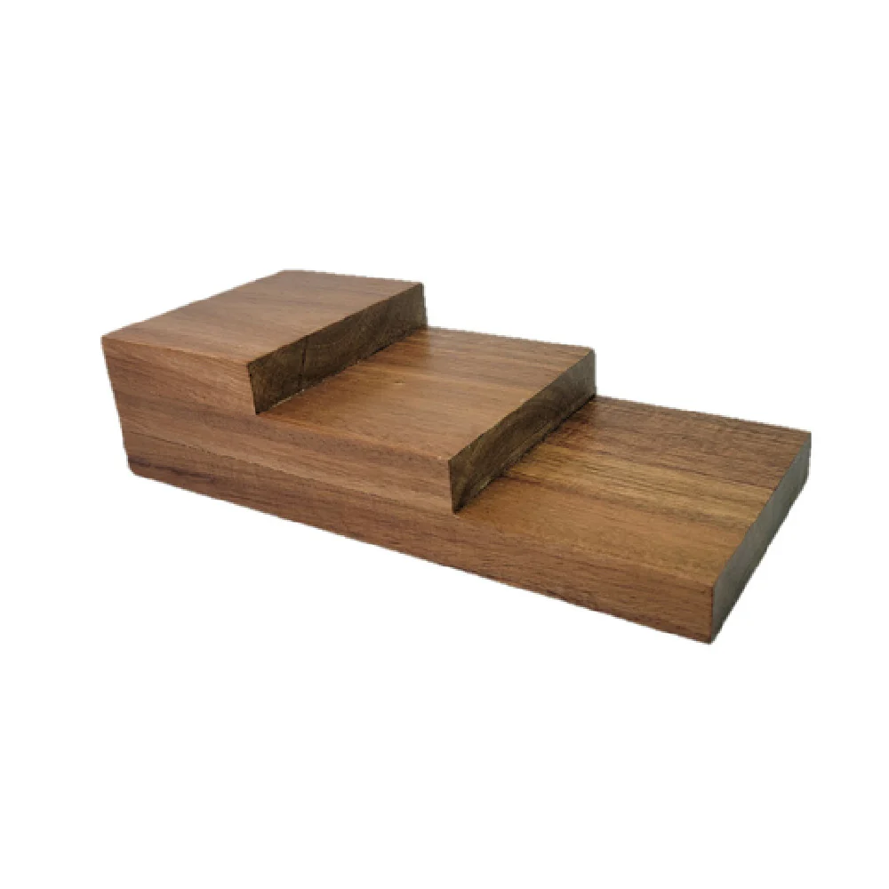On The Table 502 9 Inch Slider Dessert Serving Board 3 Levels Acacia Wood