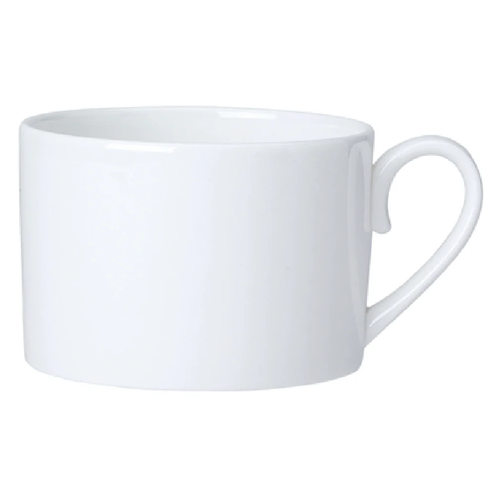 Steelite 82000AND0110 9.0 Oz Bone China Tea Cup Can Coupe White 12 Packs Steelite 82000AND0110 9.0 Oz Bone China Tea Cup Can Coupe White 12 Packs