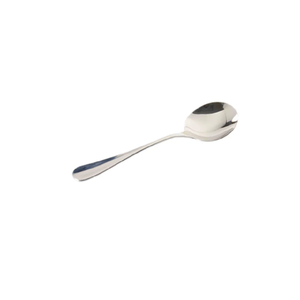 Thunder Group SLDM203 5-7/8 Inch Bouillon Spoon 2.4mm Gauge 18/10 Stainless Steel Diamond Thunder Group SLDM203 5-7/8 Inch Bouillon Spoon 2.4mm Gauge 18/10 Stainless Steel Diamond