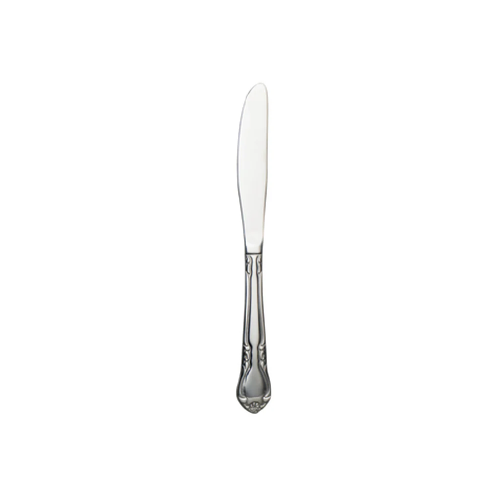 Steelite 5754SX046 7.125 Inch Butter Knife 18/0 Stainless Steel Flora Finish