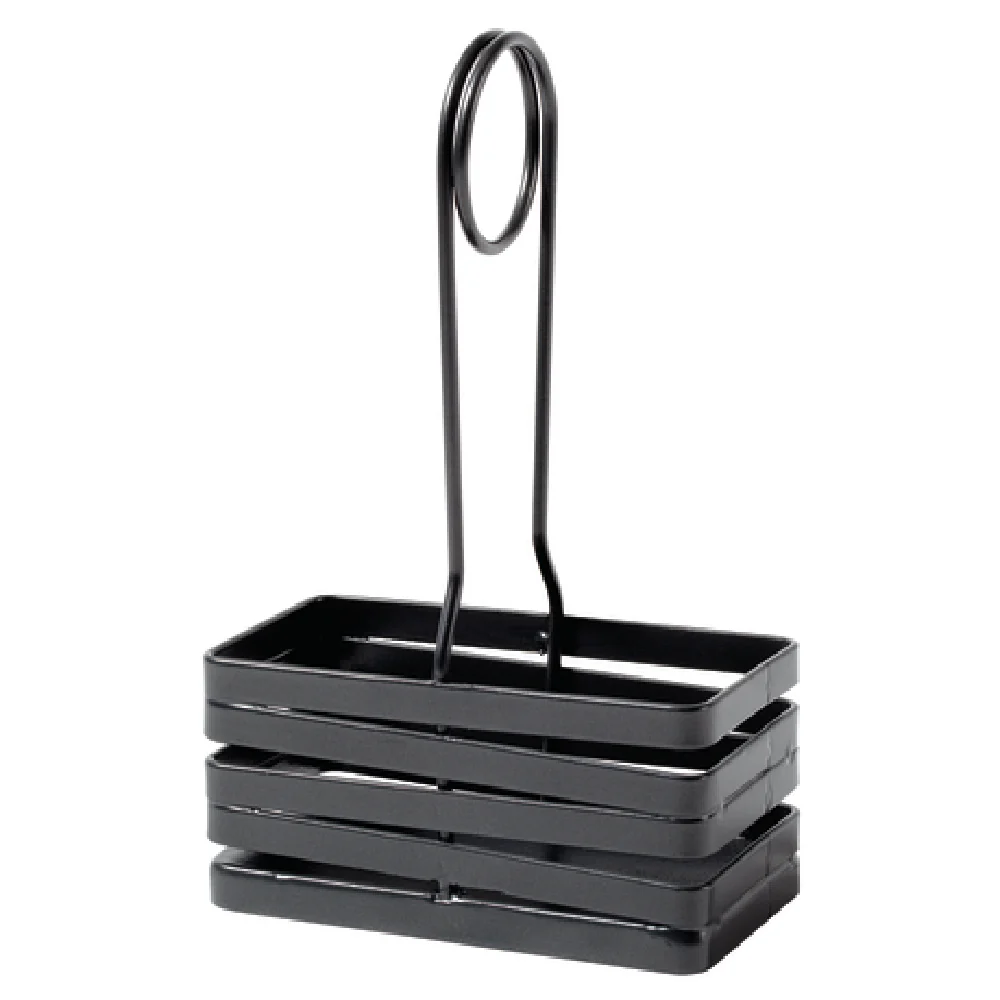 GET Enterprises CAD-42-MG 4 Inch Condiment Caddy Metal and Gray Powder Coated