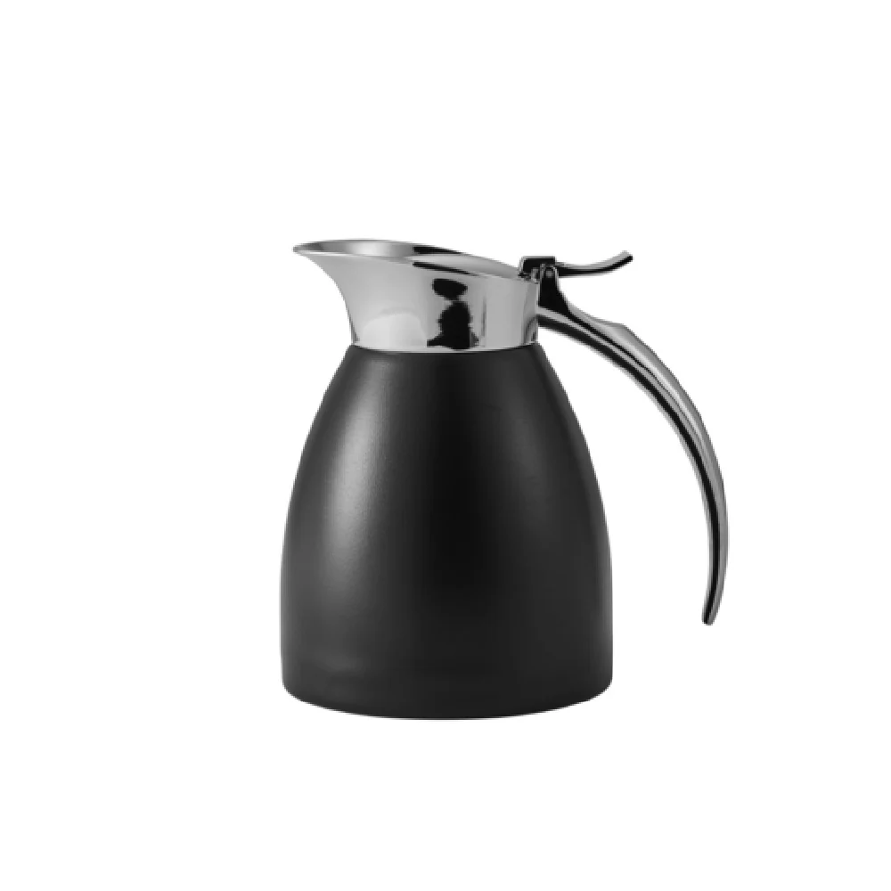 Steelite 7401MM160 4.12 Inch Black Server 0.3 L Vacuum Insulated Stainless Steel Steelite 7401MM160 4.12 Inch Black Server 0.3 L Vacuum Insulated Stainless Steel