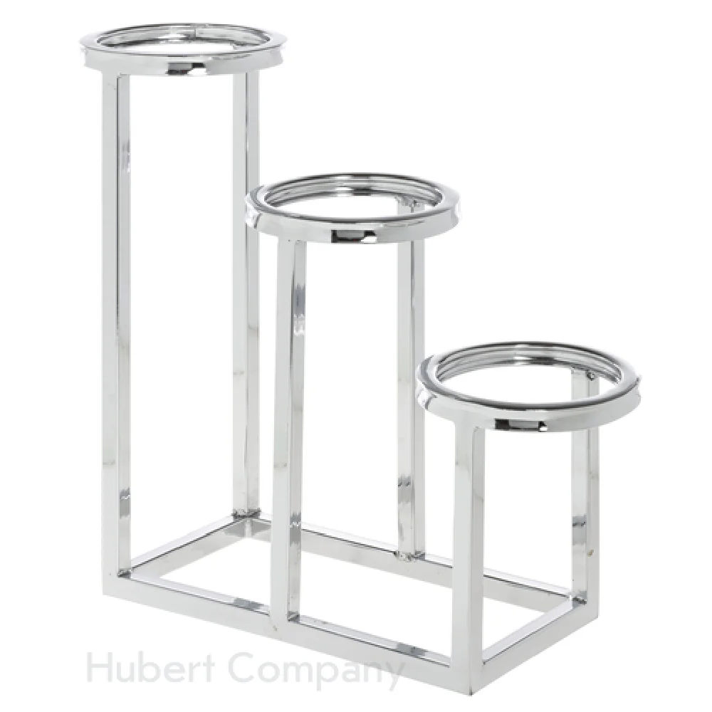 Hubert 38457 Cerve Collection Flatware Cylinder Display/Stand 3-tier 5-1/5