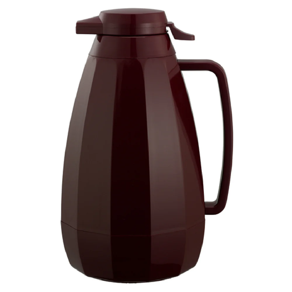 Service Ideas NG421BU 2 Liter Beverage Server BPA Free Plastic Burgundy