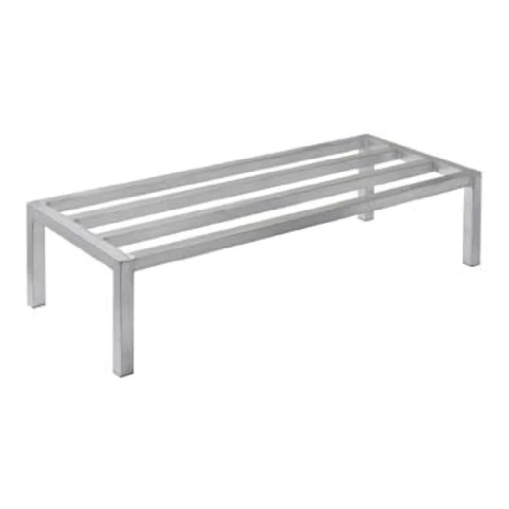 1880 Hospitality FHADR361812 36 Inch Dunnage Rack 3000 lb Capacity Aluminum and Vented