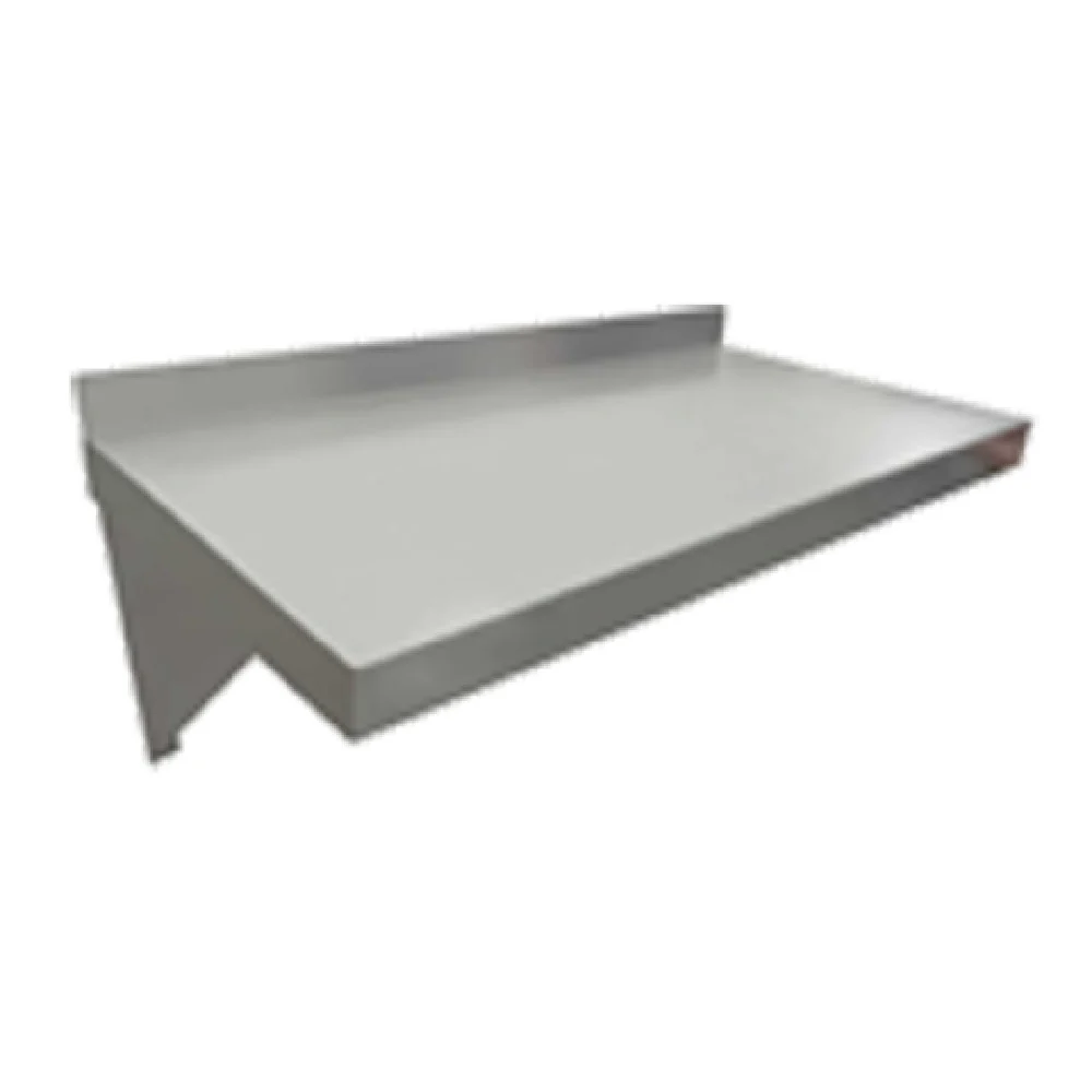 Olympic JWS1224SS 24 Inch Wall Shelf 300 Lb Load Capacity Stainless Steel