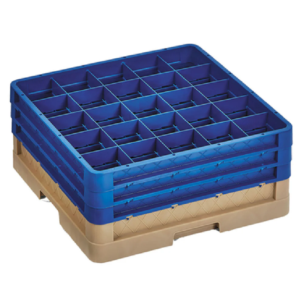Vollrath CR6BBB Full Size Dishwasher Rack Closed Wall Base Beige 25 Compartment Co-Polymer Vollrath CR6BBB Full Size Dishwasher Rack Closed Wall Base Beige 25 Compartment Co-Polymer