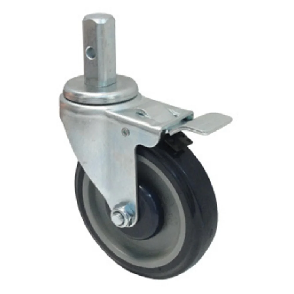 Winco ALRC-5HK 5 Inch Caster Stem Heavy Weight with Brake for ALRK-30BK Winco ALRC-5HK 5 Inch Caster Stem Heavy Weight with Brake for ALRK-30BK