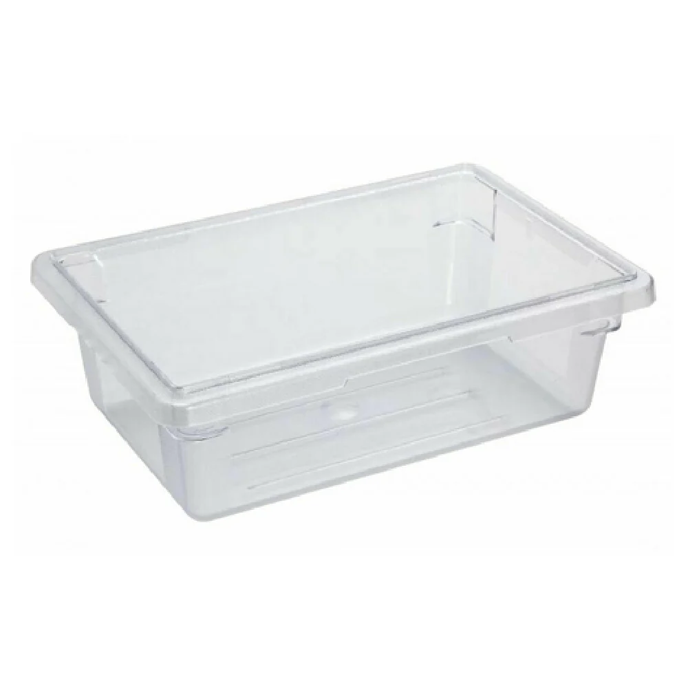 Omcan 85116 12 Inch Food Storage Container Stackable Clear Polycarbonate Omcan 85116 12 Inch Food Storage Container Stackable Clear Polycarbonate